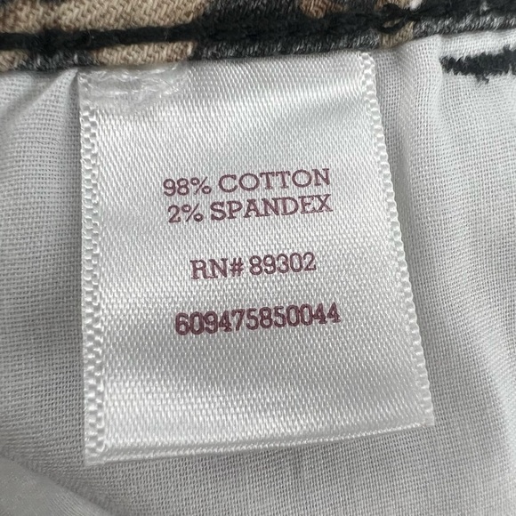 So Brown Tan Cheetah Print High Rise Jean Cut Off Shortie Shorts Size 5 Women’s - Picture 6 of 6